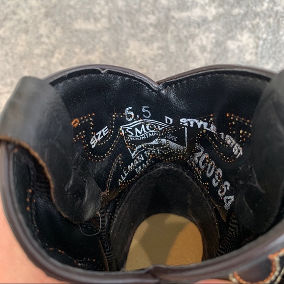 Faux Leather Cowboy Boots - Picture 6 of 6